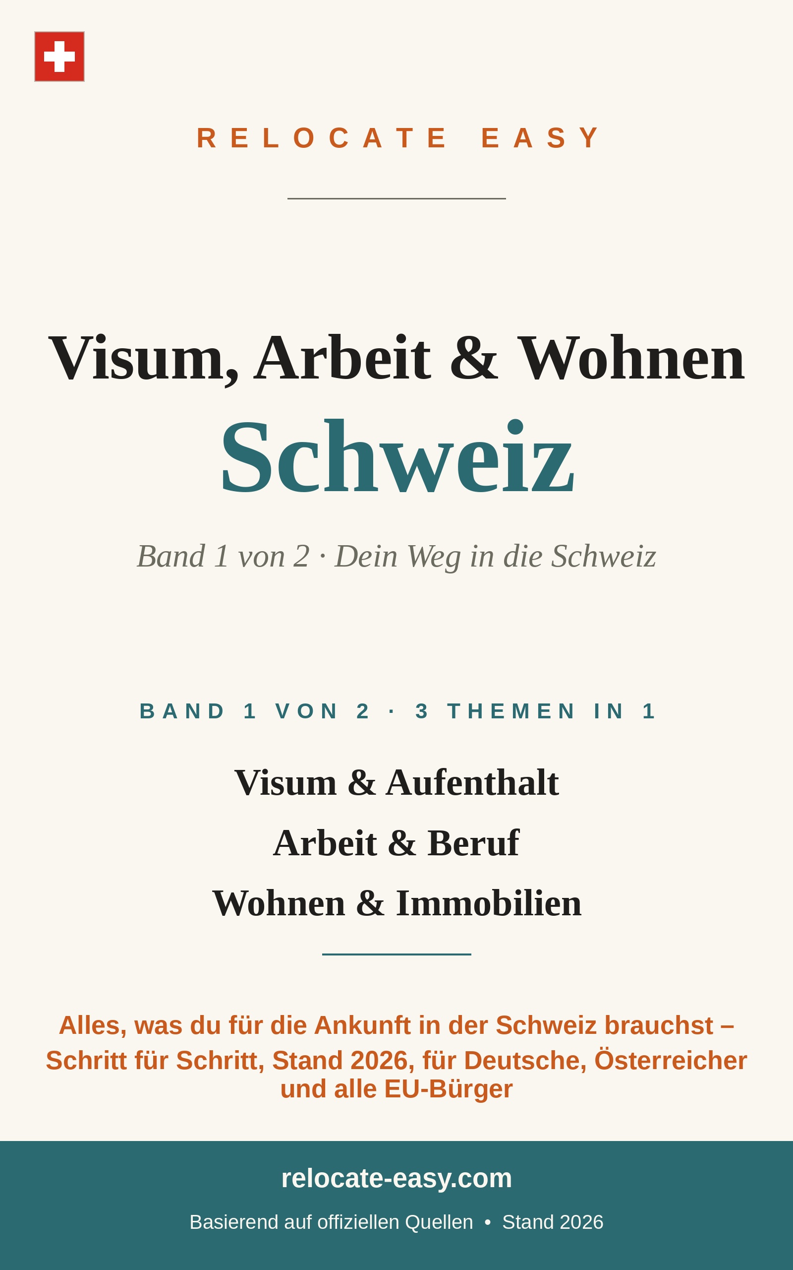Visum, Arbeit & Wohnen Schweiz – eBook