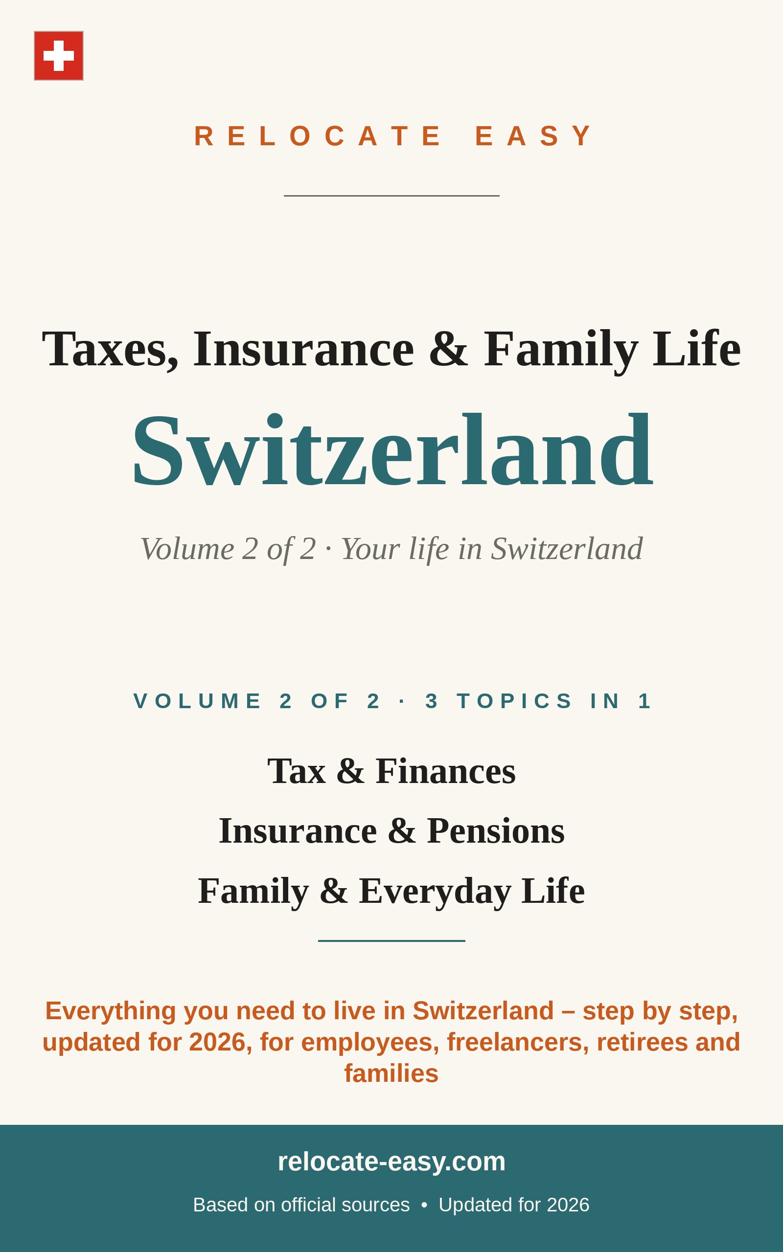 Taxes, Insurance & Family Life Switzerland – eBook