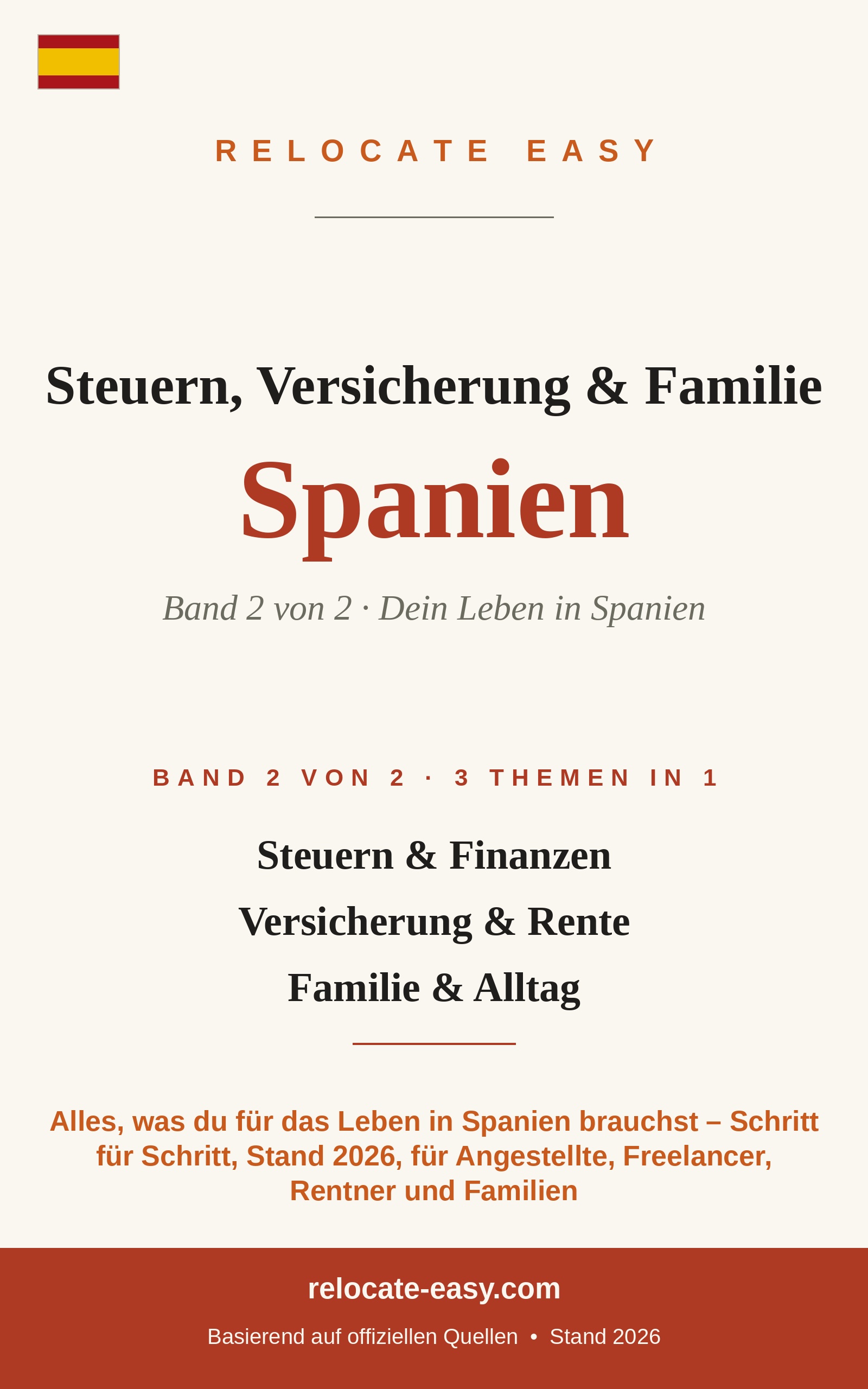 Steuern, Versicherung & Familie Spanien – eBook
