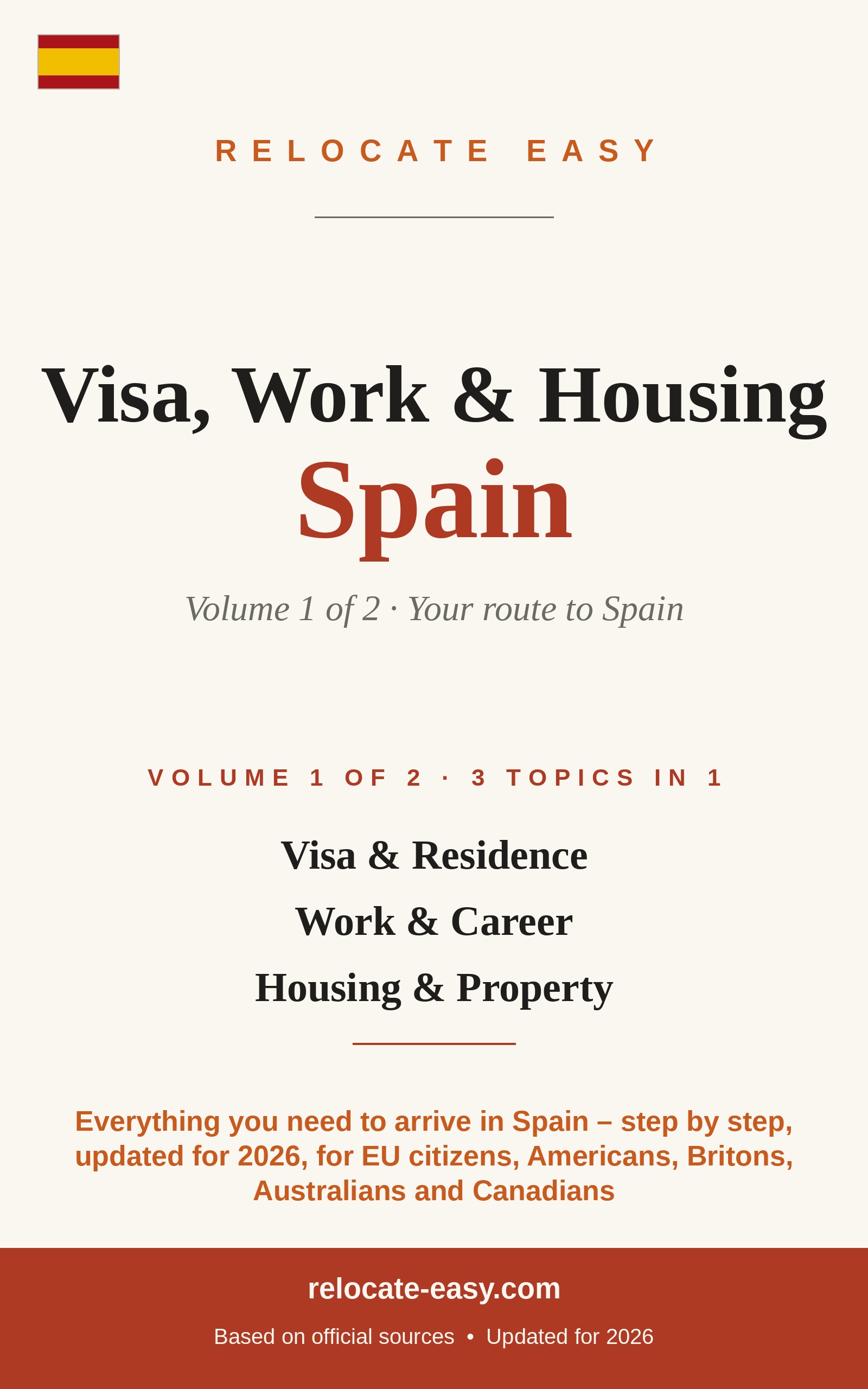 Visa, Work & Housing Spain – eBook