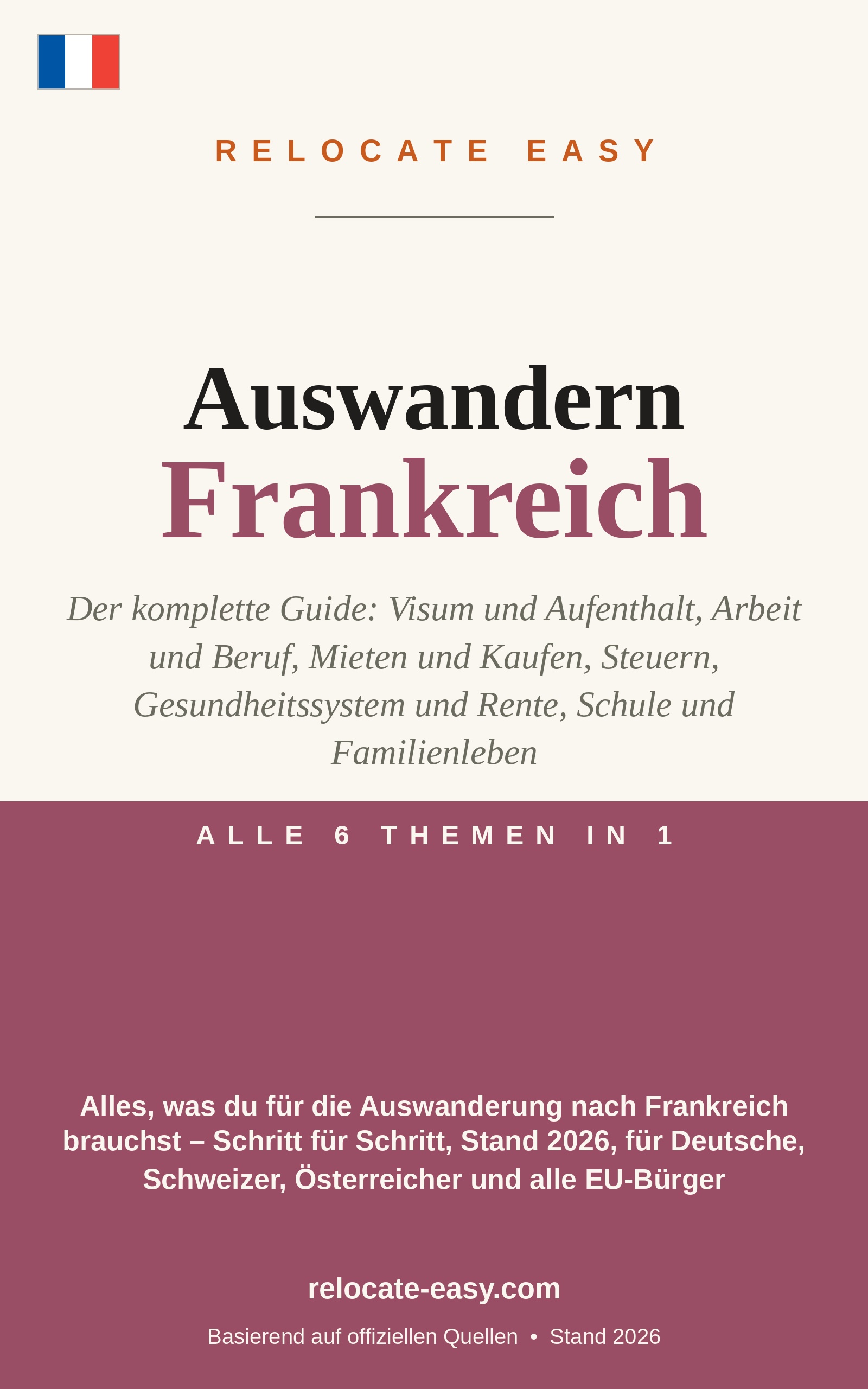 Auswandern Frankreich – Der komplette Guide – eBook