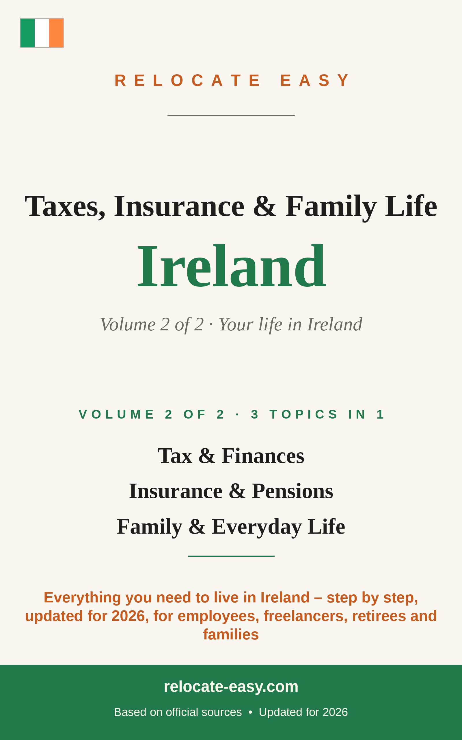 Taxes, Insurance & Family Life Ireland – eBook